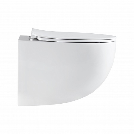 Подвесной унитаз безободковый Terminus Енисей Monolit 560х390 белый Великий Новгород - фото 4