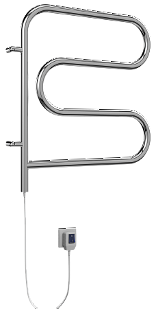 Электро 25 F-обр 600х600 поворотный Полотенцесушитель TERMINUS Великий Новгород - фото 1