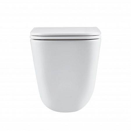 Подвесной унитаз безободковый Terminus Ватикан Monolit 490х340 белый Великий Новгород - фото 6